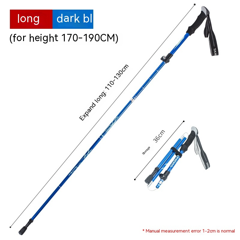 Ultra-Light Folding Trekking Climbing Stick