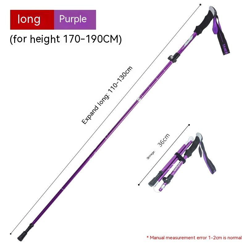 Ultra-Light Folding Trekking Climbing Stick