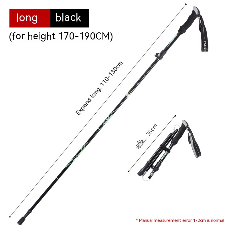 Ultra-Light Folding Trekking Climbing Stick