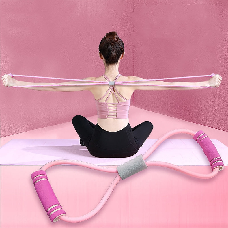 Super elastic, No fear of stretching, Environmentally friendly PTE material, No deformation when stretched, Soft foam, Strong sweat absorption, Firm interface, Not easy to break, Exercising at home or gym, Multifunctional, Lightweight, Portable, Beautiful colors, Attractive design