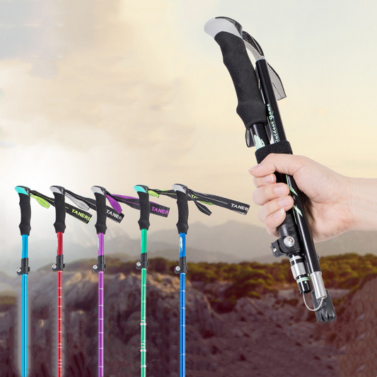 Ultra-Light Folding Trekking Climbing Stick