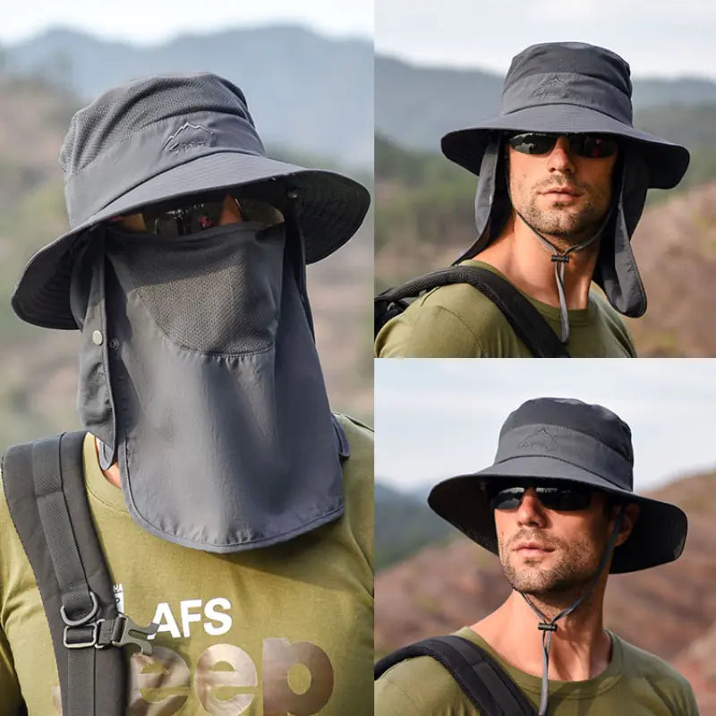 Sun Camping Removable Fisherman Hat