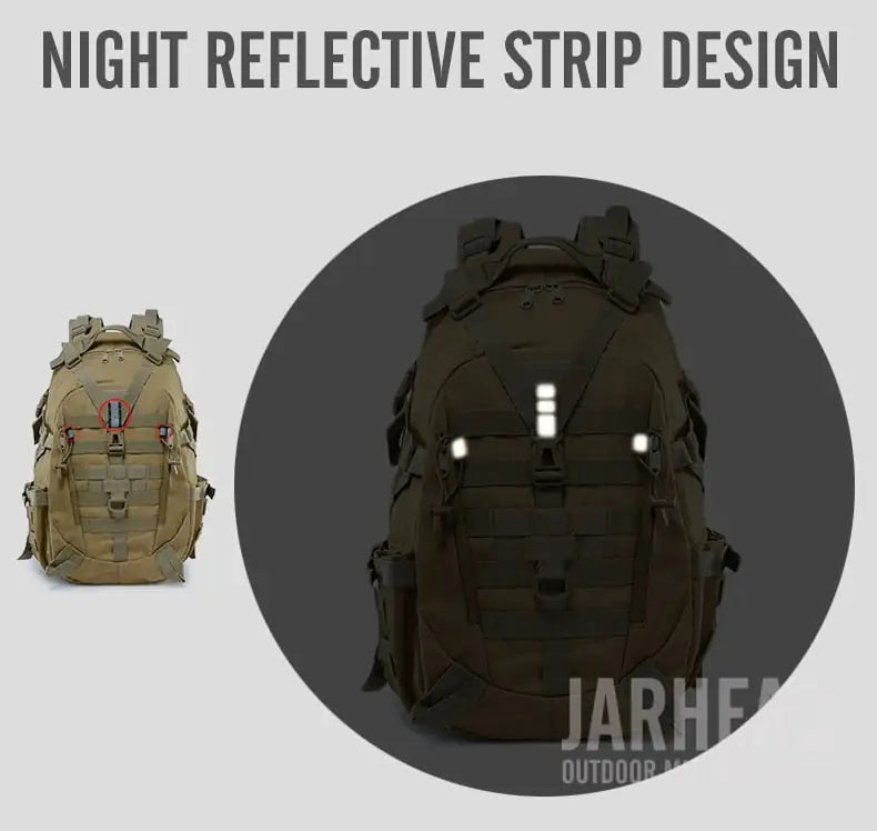 Military Backpack-Waterproof Hiking Survival Bag