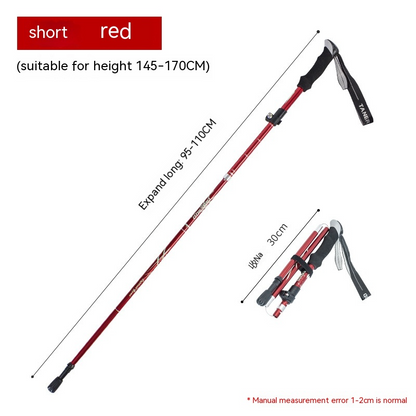 Ultra-Light Folding Trekking Climbing Stick