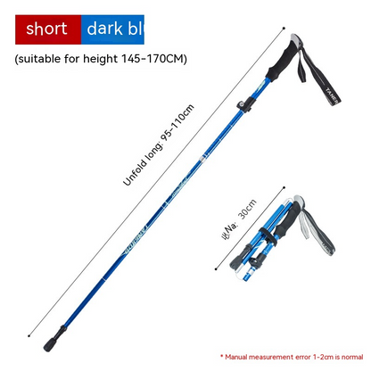 Ultra-Light Folding Trekking Climbing Stick