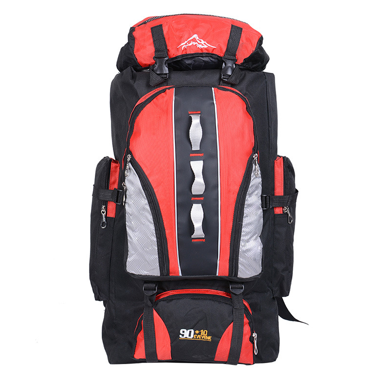 hiking backpack,80L 100L, large capacity,  outdoor adventures, convenience, load-bearing, thick Oxford fabric, rainforest, scratch resistance, versatile carrying, ergonomic design, breathable mesh padding, maximum back support, air convection, ventilation, heat elimination, unmatched versatility, backpackers, hikers, travelers, assault survival backpack, trekking, reliable companion, exploration.