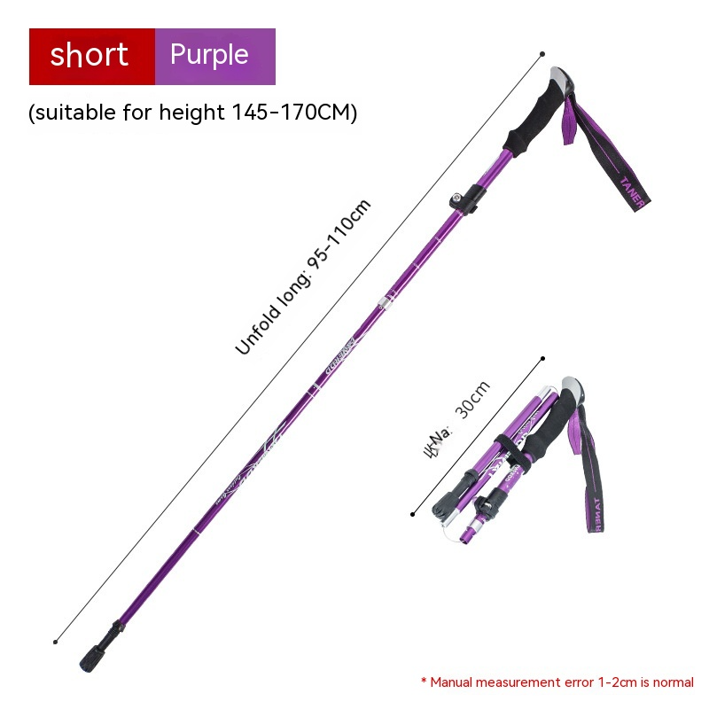 Ultra-Light Folding Trekking Climbing Stick