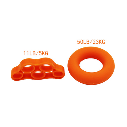 Powerful Silicone Finger Rings: Boost Finger Strength and Grip Training | Three Levels of Difficulty