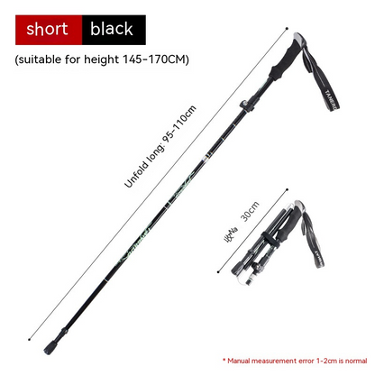 Ultra-Light Folding Trekking Climbing Stick