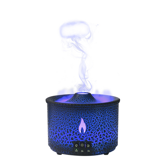 Volcano Sérénité : Humidificateur d'aromathérapie avec diffusion d'huile