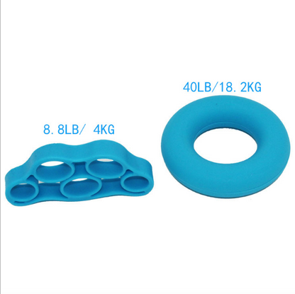 Powerful Silicone Finger Rings: Boost Finger Strength and Grip Training | Three Levels of Difficulty