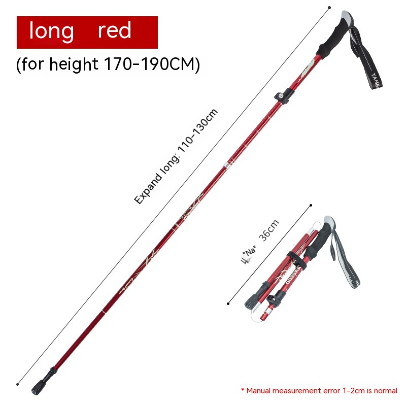 Ultra-Light Folding Trekking Climbing Stick