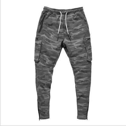 Men's Slim Fit Cotton Joggers: Sport Sweatpants for Running and Bodybuilding