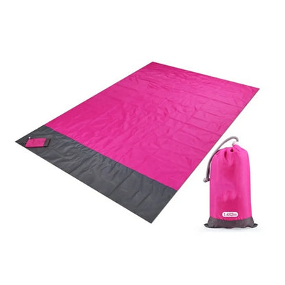 Waterproof Pocket Beach Blanket: Portable Camping Mat