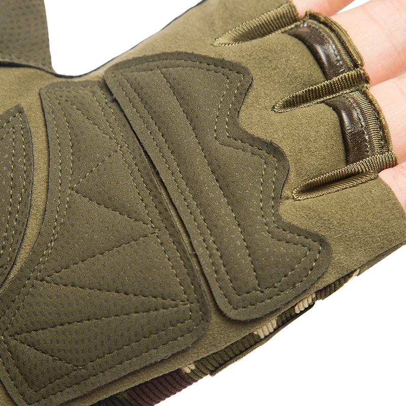 Breathable Outdoor Half-Finger Climbing Gloves