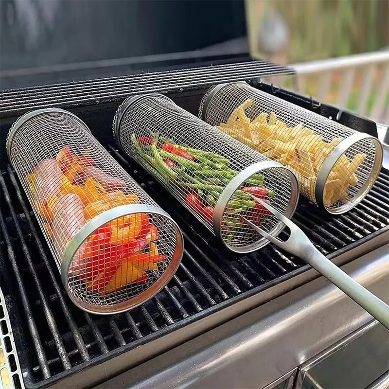 New BBQ Basket Stainless