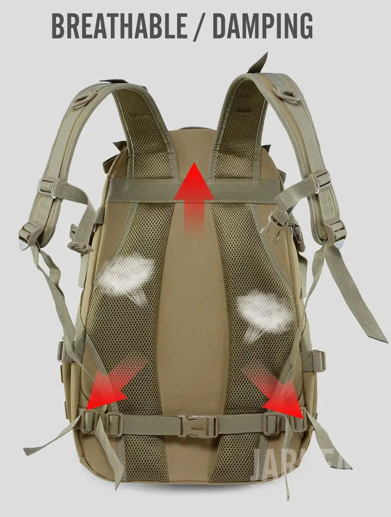 Military Backpack-Waterproof Hiking Survival Bag