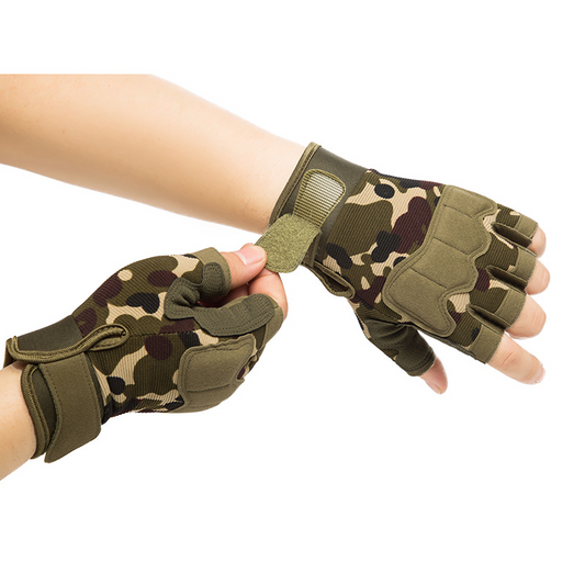 Breathable Outdoor Half-Finger Climbing Gloves