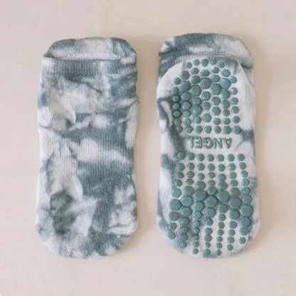 Breathable Tie-Dye Yoga Socks