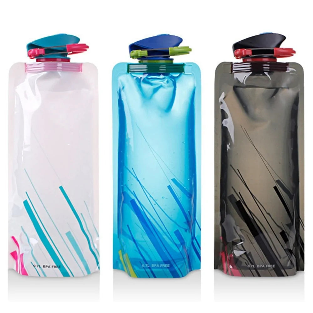 Reusable Sports Travel Collapsible Water Bottle