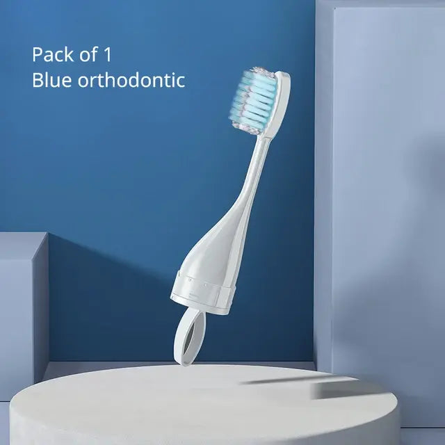 Portable Folding Travel Toothbrush Set