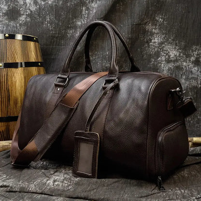 Genuine Leather Travel Bag