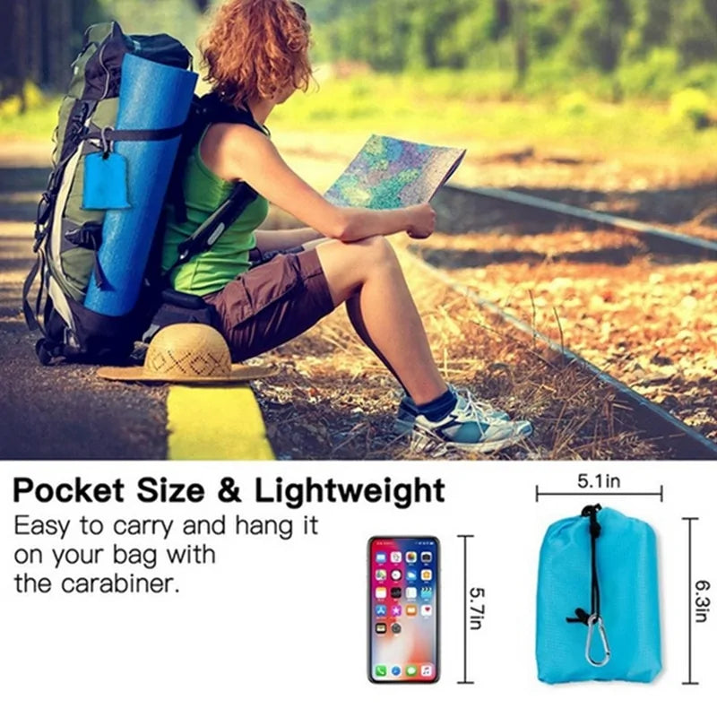 Waterproof Pocket Beach Blanket: Portable Camping Mat