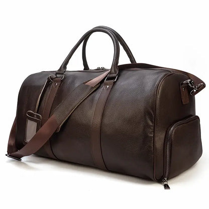 Genuine Leather Travel Bag