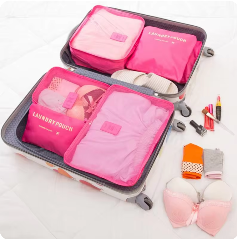 Portable Travel Luggage Packing Cubes