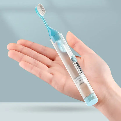 Portable Folding Travel Toothbrush Set