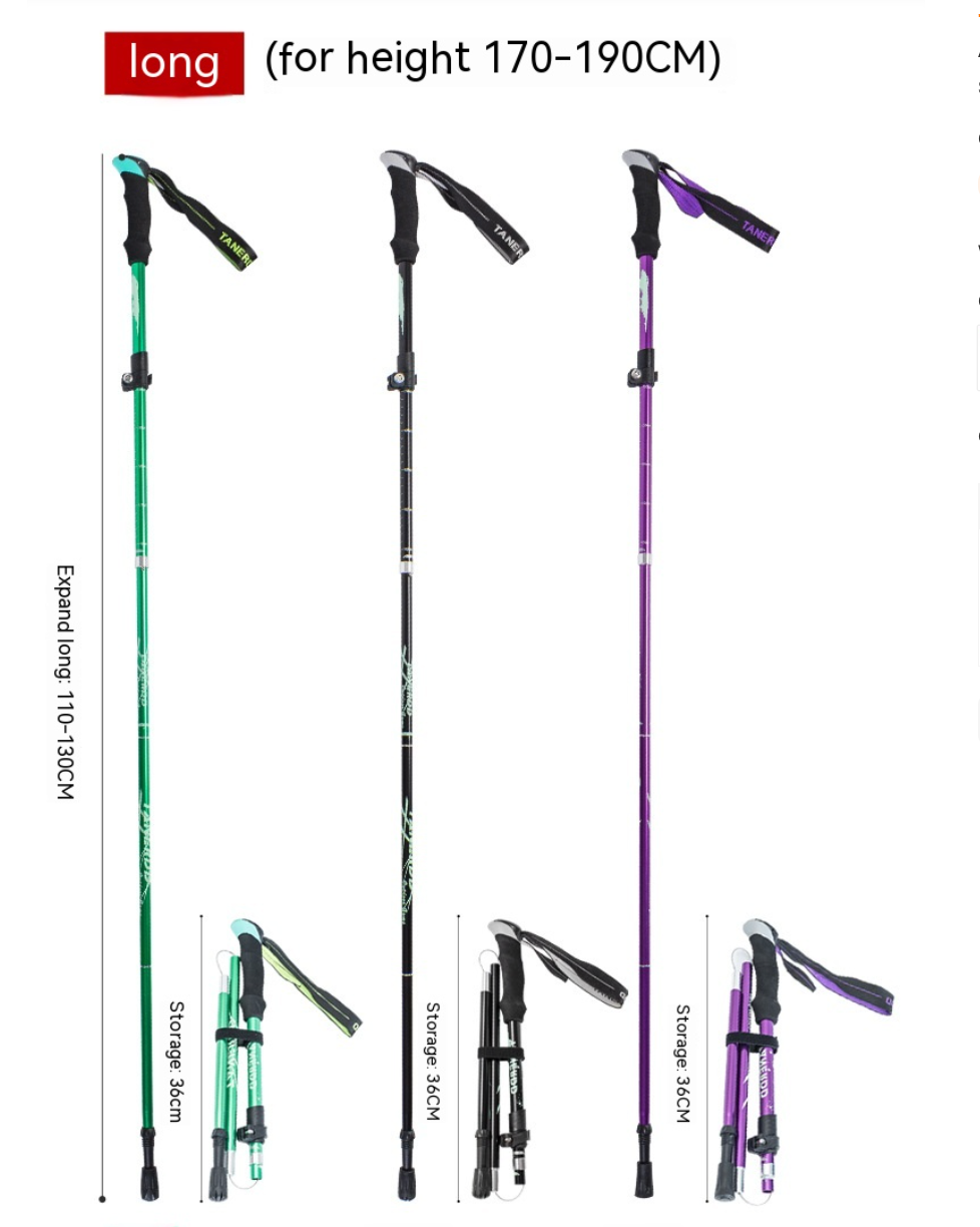 Ultra-Light Folding Trekking Climbing Stick