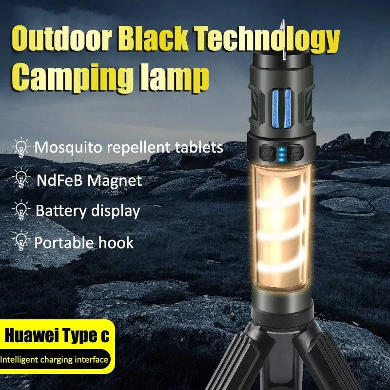 Outdoor Mosquito Repellent With Camping Light