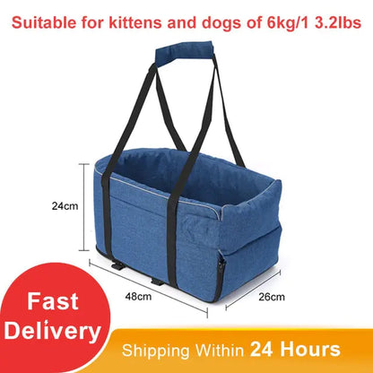 Portable Cat Dog Bed Travel  Protector