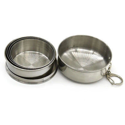 Stainless Steel Camping Folding Cup