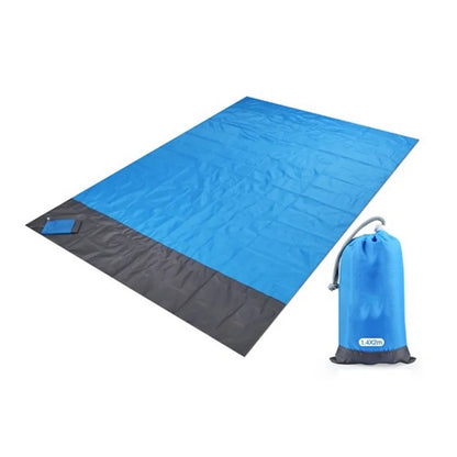 Waterproof Pocket Beach Blanket: Portable Camping Mat