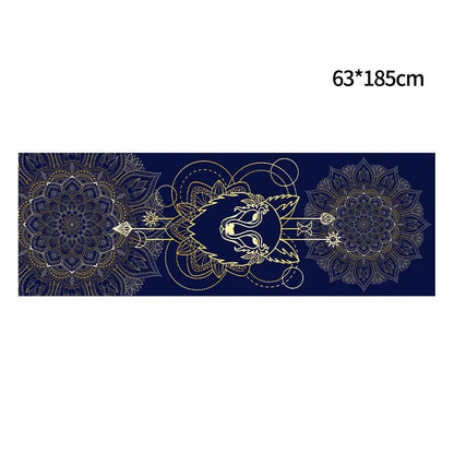 Non-Slip Yoga Mat Cover Towel